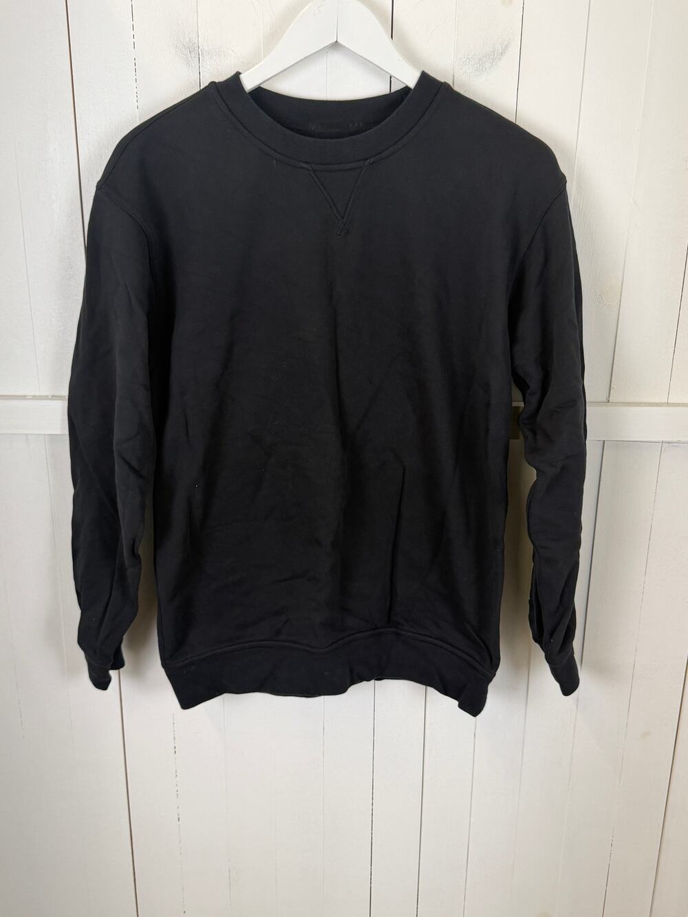 Lululemon Black Pullover Sweatshirt Women’s Size L Cotton